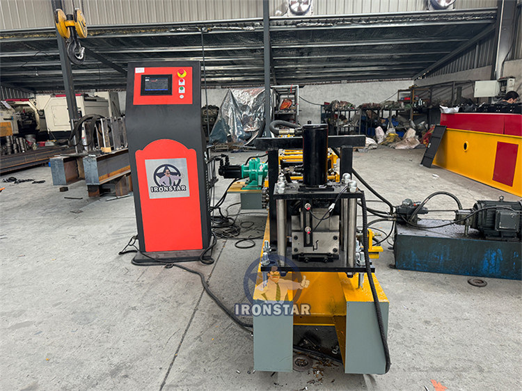 “Fully Automatic Galvanized Steel J Channel Bracket Roll Forming Machine Kazakhstan Special J Profile Support Bracket Forming Machine For Building Construction”
