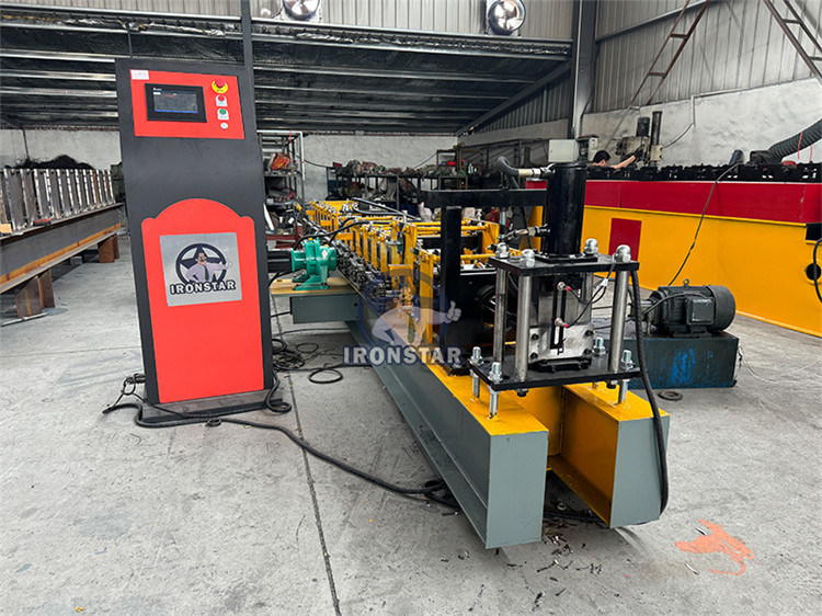 “Fully Automatic Galvanized Steel J Channel Bracket Roll Forming Machine Kazakhstan Special J Profile Support Bracket Forming Machine For Building Construction”