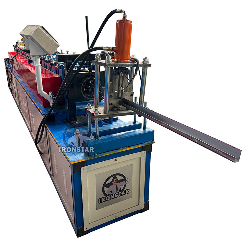“Factory Direct Automatic J Channel Bracket Roll Forming Machine South Korea Popular Greenhouse Support Bracket Making Machine Galvanized Steel Greenhouse J Shape Channel Profile Roll Former”