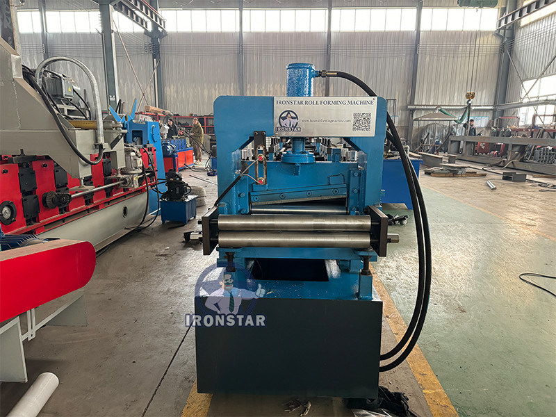 “Factory Direct 80-300mm Adjustable Size C Purlin Roll Forming Machine Automatic C Channel Purlin Forming Machine for Ecuador”