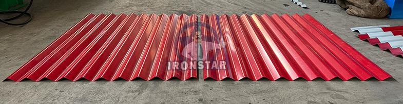 “Fully Automatic IBR Roof Sheet 762 Corrugated Panel Double Layer Roll Forming Machine For South Africa Building Material”