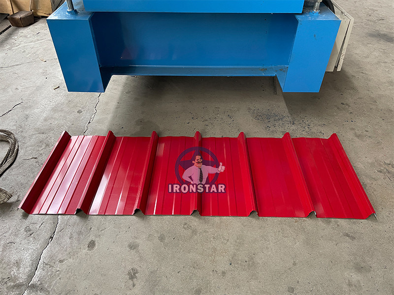 “High Speed 3 Rib Profile Trapezoidal Metal Roof Tile Roll Forming Machine For Cote D'Ivoire Construction”