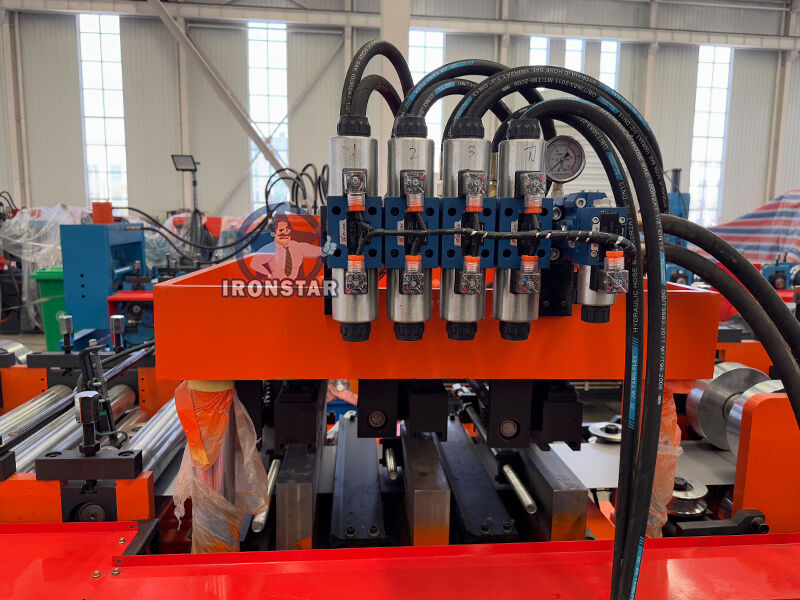 “C Purlin Roll Forming Machine 80-300mm Adjustable C Channel Forming Machine Wide Range Size Adjustable Roll Former Factory Direct C Purlin Roll Former 80-300mm Wide Range Adjustable Size C Channel ”